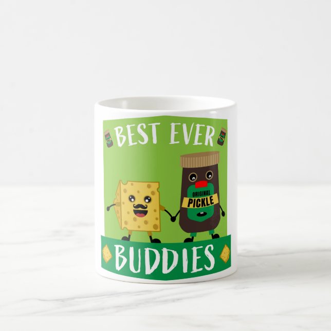Caneca De Café Queijo De Cheddar Britânico E Amantes De Picles (Centro)