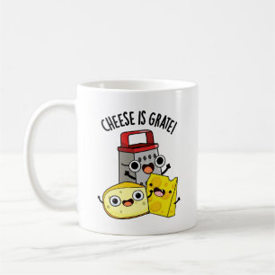 Caneca De Café Queijo É Grata, Comida Engraçado