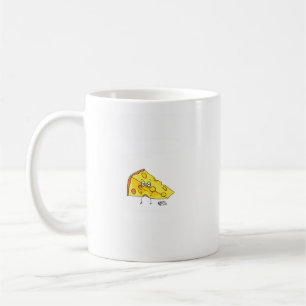 Caneca De Café Queijo personalizado. Maduro. aniversário