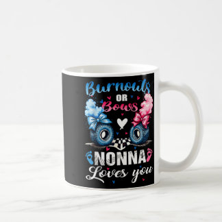 Caneca De Café Queimaduras ou laços nonna ama a festa de revelaçã