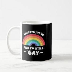 Caneca De Café Quem Derraça Eu Tenho 40 Anos E Sou Gay - Citação