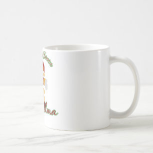 Caneca De Café Quem precisa de Papais noeis? Eu tenho a vovó