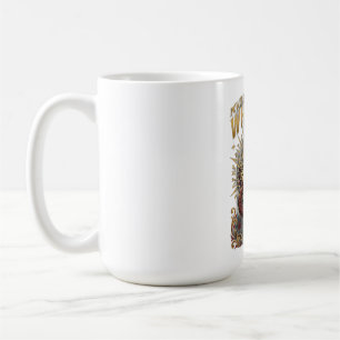 Caneca De Café Quem Se Levanta Camiseta ADOM Dragão