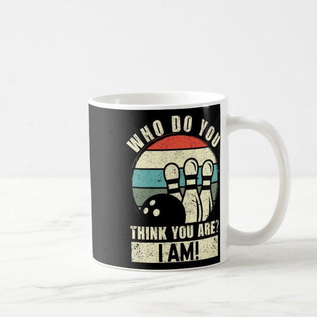 Caneca De Café Quem Você Acha Que Sou Engraçado? (Direita)