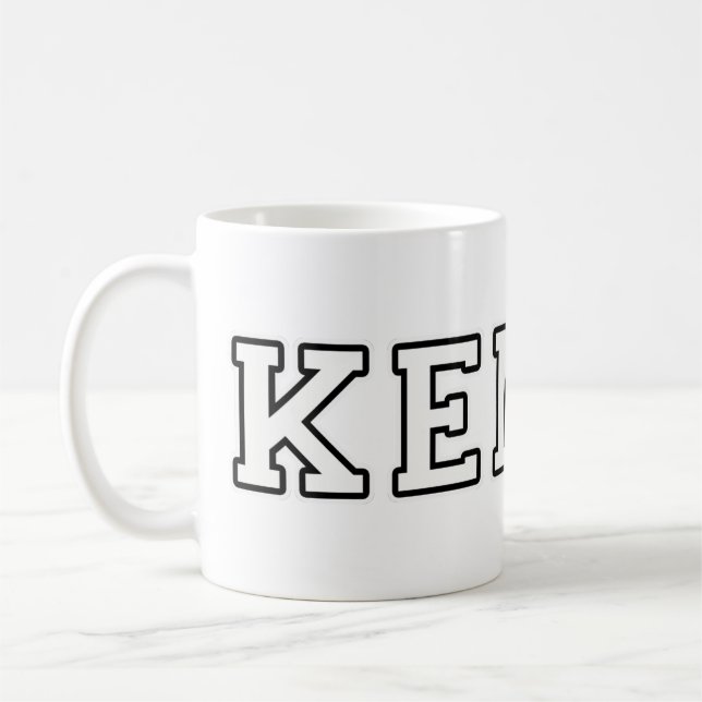 Caneca De Café Quênia (Esquerda)