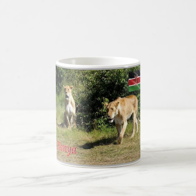 Caneca De Café Quênia - Lionesses - (Centro)