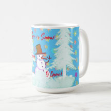 Caneca de Café Quente de Inverno Grande Homem de N