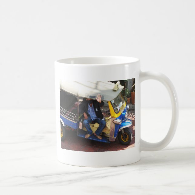 Caneca De Café Quer TUK-TUK? (Direita)
