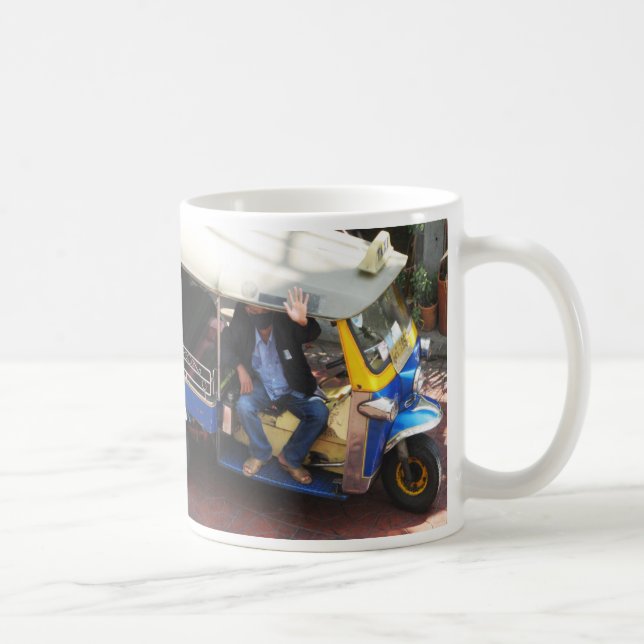 Caneca De Café Quer TUK-TUK? (Direita)