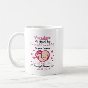 Caneca De Café Querida Mamãe neste dia das mães estou aconchegado