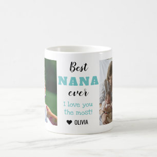 Caneca De Café Querida Melhor Nana de Todos os Tempos Ama Você Ma