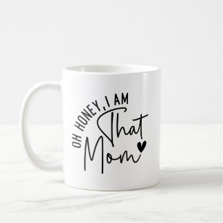 Caneca De Café Querida, sou a mãe | Engraçado Sassy Mãe Life