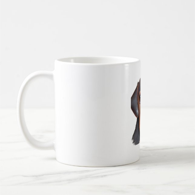 Caneca De Café Querido Dachshund (Esquerda)