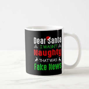 Caneca De Café Querido Papai Noel Não Fui Travesso Aquilo Era Fak