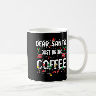 Caneca De Café Querido Papai Noel Traga Apenas Café Natal Café Am