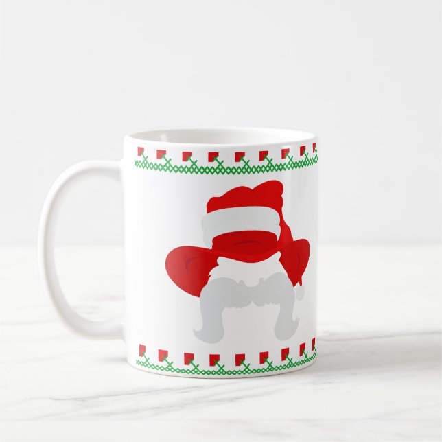 Caneca De Café Queridos um Natal abençoado. (Esquerda)