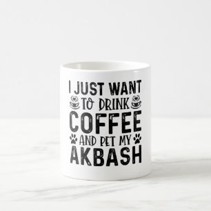 Caneca De Café Quero Pet My Akbash