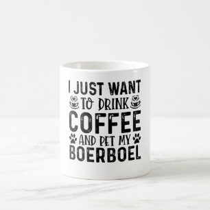 Caneca De Café Quero Pet My Boerboel