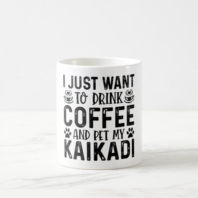 Caneca De Café Quero Pet My Kaikadi (Centro)