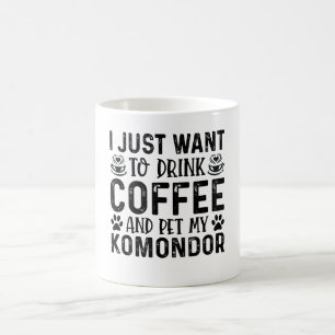 Caneca De Café Quero Pet My Komondor