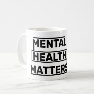 CANECA DE CAFÉ QUESTÕES DE SAÚDE MENTAL