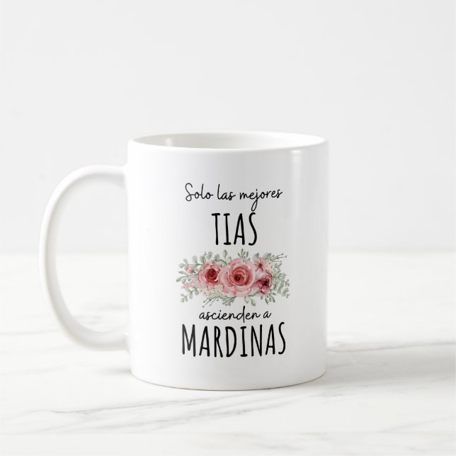 Caneca De Café Quieren Ser Mis Madrinas De Bautizo 2025 Mug (Esquerda)