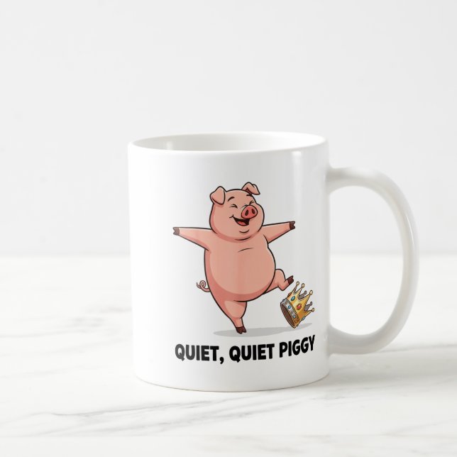Caneca De Café Quiet Ggy Funny Litical Meme Anti-trump Design  (Direita)