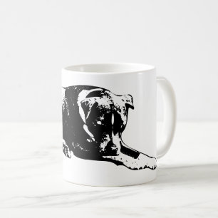 Caneca De Café Quieto Cachorro de Vigia