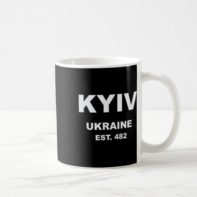 Caneca De Café Quieve Ucrânia  (Direita)