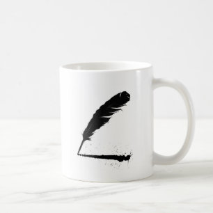 Caneca De Café Quill com tinta