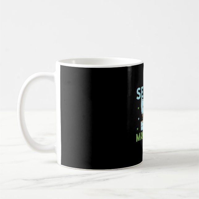Caneca De Café Quilter Gift | Sewing Mamacado (Esquerda)