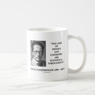 Caneca De Café Química da física de Erwin Schrödinger estatís