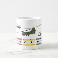 Química de helicópteros militares
