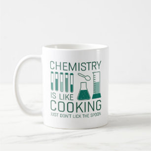 Caneca De Café Química é como Cozinhar