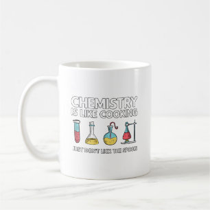 Caneca De Café Química é como Cozinhar