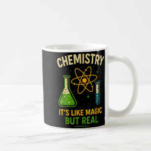 Caneca De Café Química É Como Magia Professor de Ciência Divertid