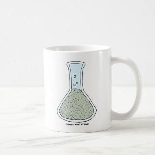 Caneca De Café Química Magoa Meu Cérebro