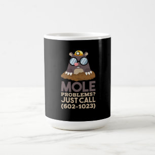 Caneca De Café Química - Problemas de buracos