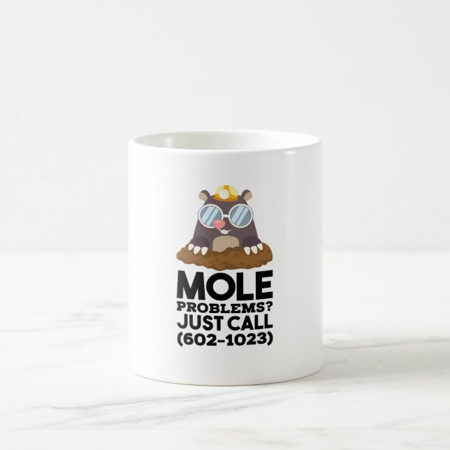 Caneca De Café Química - Problemas de Mol  (Centro)