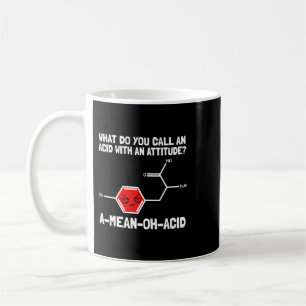 Caneca De Café Química Trabalho Químico Pun Amino Acid Chemical T