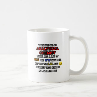 Caneca De Café Químico Analítico Engraçado ... OMG WTF LOL