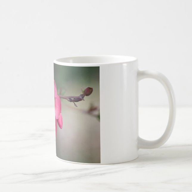 Caneca De Café Quince Rosa Perfeito em Flor (Direita)