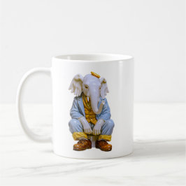 Caneca De Café Quirky Elephant Man