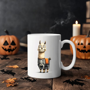 Caneca De Café Quirky Lama Halloween