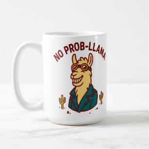 Caneca De Café Quirky Llama Coffee Mug - Engraçado Amante de os a