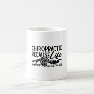 Caneca De Café Quiroprática Porque Chiropracador do Ciro Ciro Cut