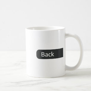 Caneca De Café Quitação de Dizer Bela Engraçada da Guerra Retroat