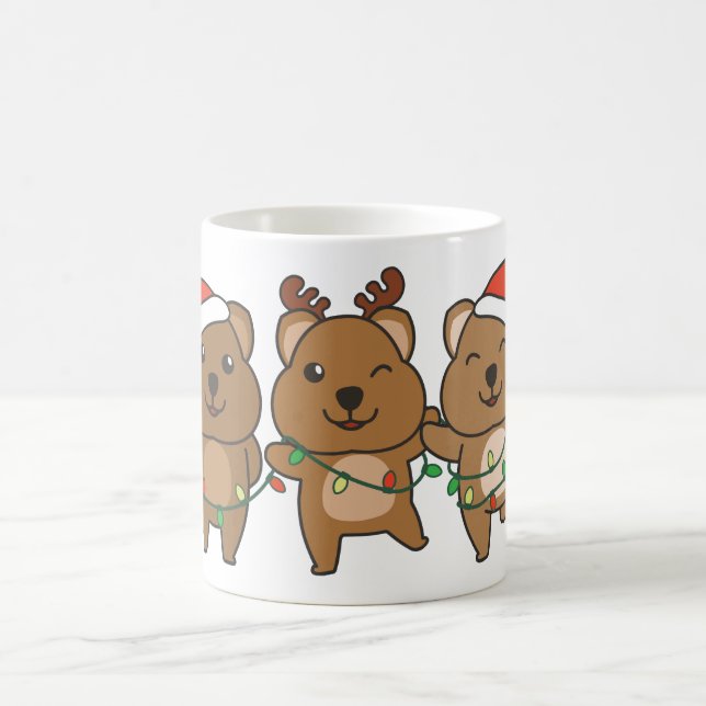 Caneca De Café Quokas de Natal de Quokas (Centro)