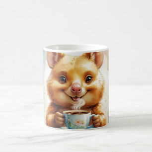 Caneca De Café Quokka Coffee Mug - Cute Morning Vibes