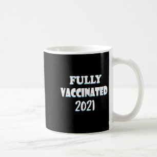 Caneca De Café Quota Gráfica Funny Vacinada Pro Vacinada 2021